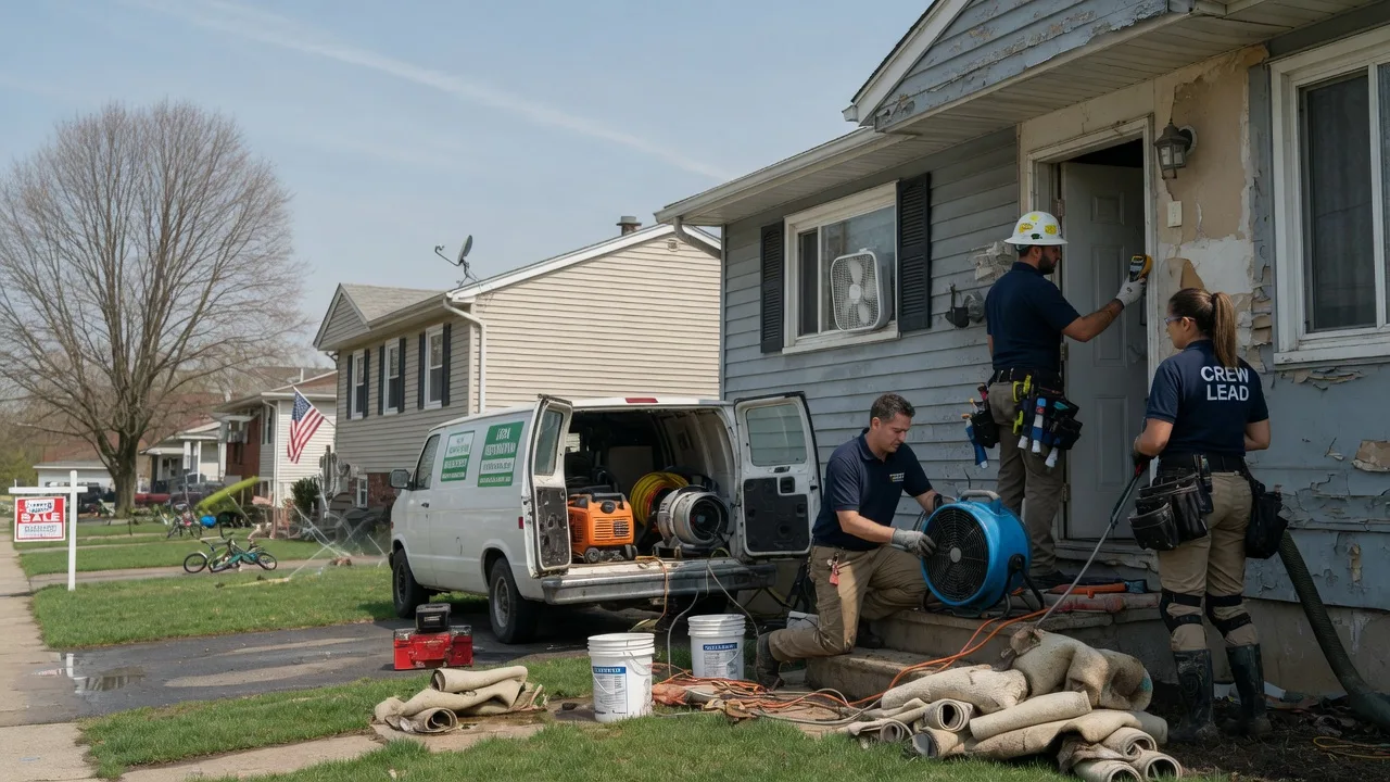 Flood Cleanup in Hersey, MI near me